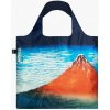 Skladacia nákupná taška LOQI KATSUSHIKA HOKUSAI Red Fuji