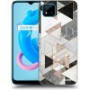 Picasee silikónový čierny obal pre Realme C11 (2021) - Light geometry