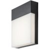 RABALUX 77097 Gimone vonkajšie nástenné svietidlo LED 10W/570lm 4000K IP44 čierna, biela