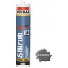 Soudal Silirub 2 Oxim neutrálny silikon antracit 300 ml
