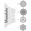 Mandala Art Deco Indian Scared Tribal: Adult Coloring Book Mandala 80 DIFFERENT MANDALAS WITH 4 DIFFERENT TOPICS