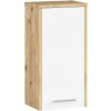 Kúpeľňová skrinka FIN W 30 cm 1D dub artisan / biela