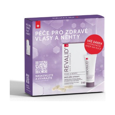 Revalid Hair Complex 60 kapsúl + Krém na ruky 20 ml