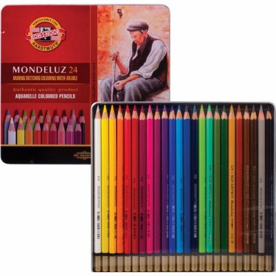 Koh-i-noor mondeluz umelecké akvarelové pastelové ceruzky 3724 24 ks v sade  od 17,6 € - Heureka.sk