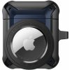 AppleKing 2v1 superodolný ochranný obal pre AirPods 1 / 2 / AirTag 1 / 2 - modrý - možnosť vrátiť tovar ZADARMO do 30tich dní