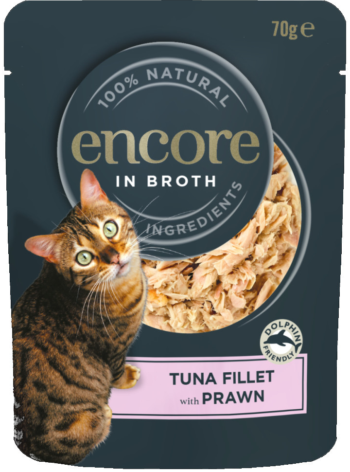 Encore tuniak s krevetami 16 x 70 g