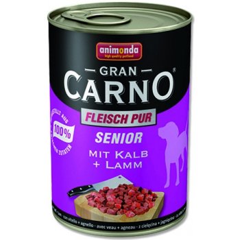 Animonda Gran Carno Senior teľacie & jahňacie 400 g