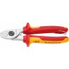Kliešte na káble Knipex 95 16 165 T červené