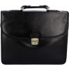 Luxusná pánska kožená aktovka čierna - Hexagona Ruperto čierna