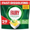 Kapsuly do umývačky riadu Fairy Original Citrón All In One 29 ks