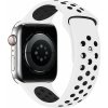 Eternico Sporty na Apple Watch 38 mm/40 mm/41 mm Dark Gray and White AET-AWSP-GrWh-38