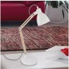Eglo Eglo 901294 - Stolná lampa TORONA 1 1xE14/28W/230V biela EG901294 + záruka 3 roky zadarmo