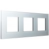 HEVOLTA Glasense sklenené rámiky - 3-rámik, Polarium White