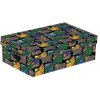 oxybag krabica lamino malá - 35,5 x 24 x 9 cm - Dinosaurus