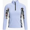 Roxy Sayna Half Zip Girl black true flowers 8