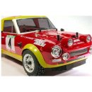 Rally legends Fiat 124 Abarth Rally 4WD licencované proporcionálne lak. karoséria RTR sada 1:10