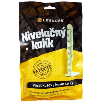 LEVELYS Nivelačné kolíky 50ks/bal.