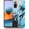Picasee silikónový čierny obal pre Xiaomi Redmi Note 10 Pro - Organic blue