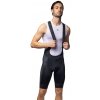 ALÉ Cycling Clothing Alé PRAGMA Corsa 2.0 bibshorts, Black/ Charcoal Veľkosť: S Pohodlné letné nohaice na bcykel