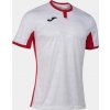 Joma Dres TOLETUM II T-SHIRT WHITE-RED S/S Veľkosť: XL