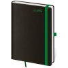 HELMA Diár BLACK GREEN týždenný A5 14,3x20,5cm 2025