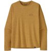 Patagonia Triko LS Cap Cool Daily Graphic Shirt pánské Velikost: XS / Barva (vzor): strataspire: beeswax tan x-dye
