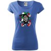 Šipkár kreslený terč - Dámske tričko Pure - 2XL ( Svetlomodrá )