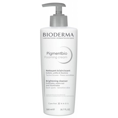 Bioderma Pigmentbio Foaming Cream čistiaci krém proti tmavým škvrnám 500 ml