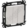 Legrand Valena Life - Trojitý jednopólový spínač, biela - 752103