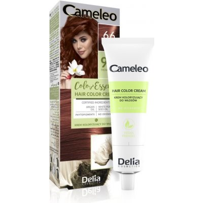 Delia Cosmetics Cameleo Color Essence farba na vlasy v tube odtieň 6.6 Ruby 75 g