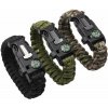 Verk 14372 Paracord 5 v 1 čierny (Paracord Survival)