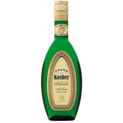 Slivovica Zwack Kosher 40% 0,5 l (čistá fľaša)
