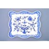 Cibulák – Podnos ozdobný 45,5 x 37 cm – originál cibuľový porcelán 1. akosť