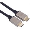 PremiumCord Ultra High Speed HDMI 2.1 kabel 8K@60Hz, kovové konektory 2m kphdm21k2