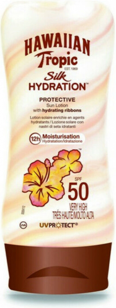 Hawaiian Tropic Silk Hydration Protective Sun Lotion SPF50 180 ml