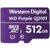 WD MicroSDXC karta 512GB Purple WDD512G1P0C Class 10 (R:100/W:60 MB/s)