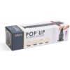 Skrytá predlžovačka 3 zásuvky + 2 x USB - matná čierna