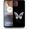 Picasee silikónový prehľadný obal pre Motorola Moto G32 - Diamanty Black