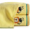 Eurofirany Bavlnená detská osuška BABY 69 žltá Bavlna 70x140 cm