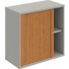 Policová skriňa Strong, 80x76,8x40 cm, jelša/sivá - 1 kus - 1 KS - áno - 1 - roletové - 60 mesiacov - uzatvorená - ľavá - Hobis - 80 cm - Strong - 40 cm - 76.8 cm - jelša/sivá - 30.5 kilogramu HOBIS