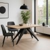 CatN Rozkladací jedálenský stôl MASON dub natural halifax Rozmer stola: rozmer 140cm