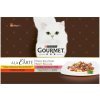 Gourmet A la Carte kuracie, hovädzie, pstruh, tmavá treska 4 x 85 g