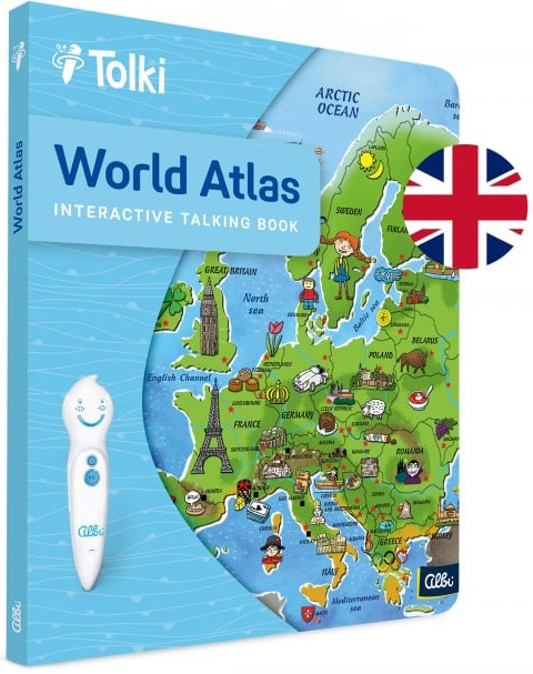 Albi Tolki Book World Atlas