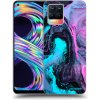 Picasee silikónový čierny obal pre Realme 8 4G - Lean 2
