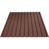 Bilka T12 0.25 mm 2000 x 910 mm RAL 8017 hnedá lesklá