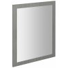 LARGO zrkadlo v ráme 600x800x28mm, dub strieborný (LA610)