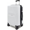 AVANCEA Cestovný kufor DE3304 biely M 66x45x29 cm, 72 l