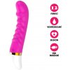 Silikonový vibrátor USB Erotic Dildo růžový