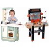 Smoby set dielňa Black+Decker a kuchynka Cherry 360702-9