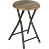 Wenko Skládací koupelnová stolička FORIO, loft, se sedákem 30 x 46 cm, WENKO